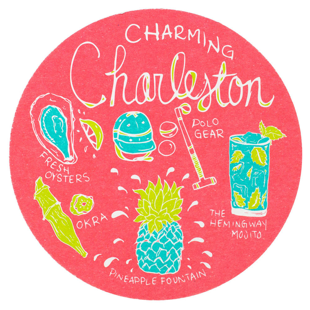Charleston Charm Coaster Set