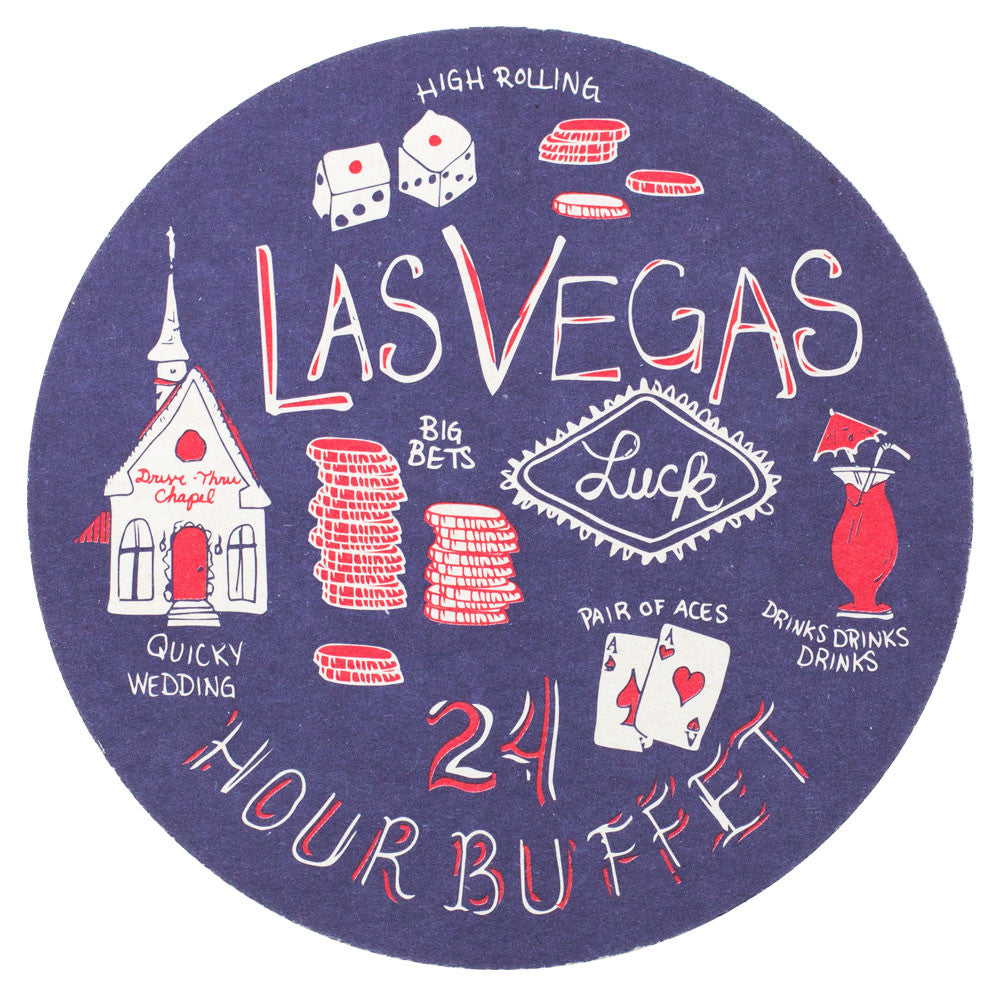 Las Vegas Coaster Set