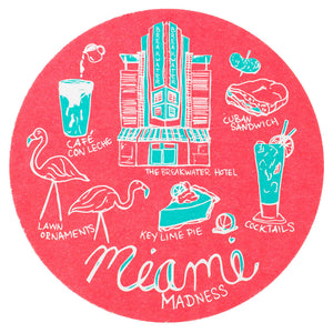 Miami Madness Coaster Set