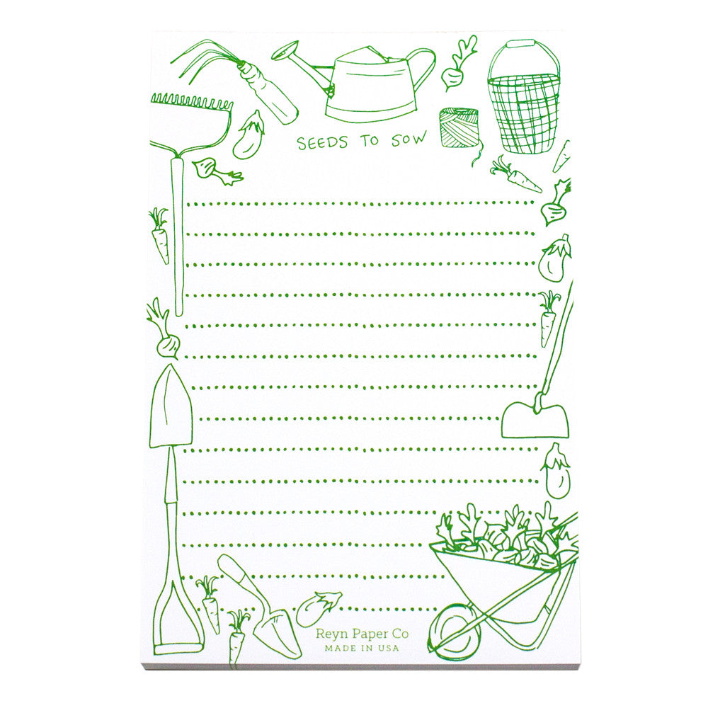 Seeds To Sow Notepad