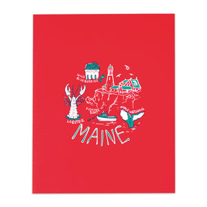 Maine Art Print