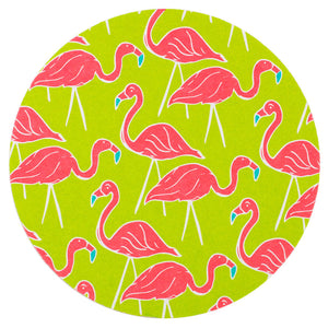 Flamingos Coaster Set