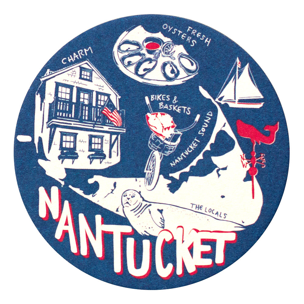 Nantucket Coaster Set