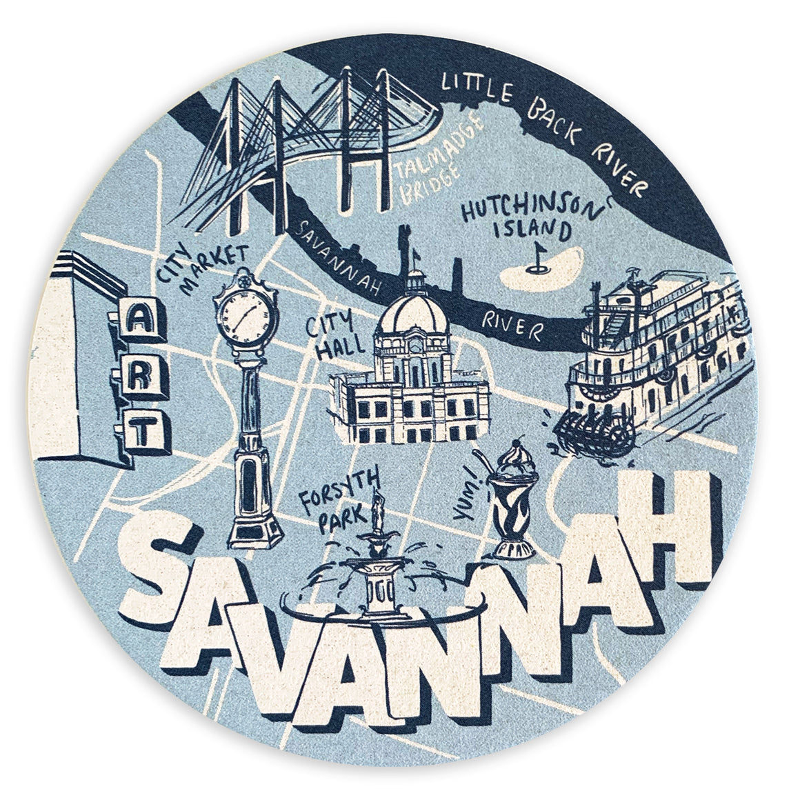 Savannah Coaster Set