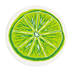 Slice of Lime Coaster Set