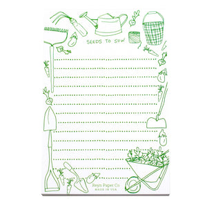 Seeds To Sow Notepad