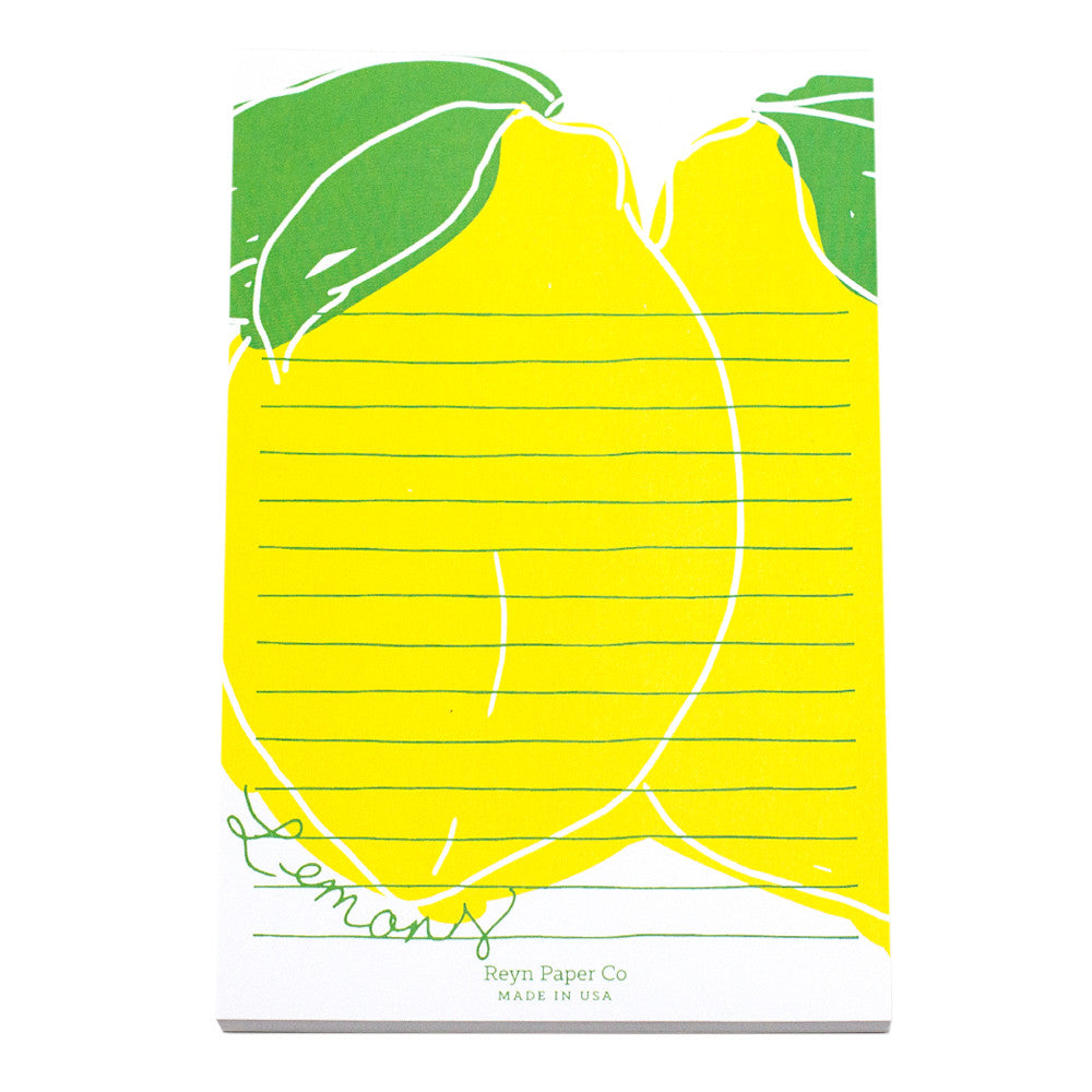 Lemons Notepad